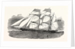 The Sunderland Clipper Barque Flying Dragon 1854 by Anonymous