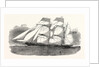 The Sunderland Clipper Barque Flying Dragon 1854 by Anonymous