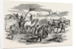 The Crimean War: The Road to Sebastopol: Commissariat Waggons Conveyance of Fascines 1854 by Anonymous