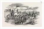 The Crimean War: The Road to Sebastopol: Commissariat Waggons Conveyance of Fascines 1854 by Anonymous