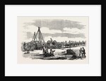 The Crimean War: Siege of Sebastopol: Preparing a Train for the Trenches 1854 by Anonymous