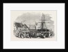 Arrival of the King of Denmark at Flensburg 1854 by Anonymous
