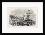 Arrival of the King of Denmark at Flensburg 1854 by Anonymous