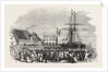 Arrival of the King of Denmark at Flensburg 1854 by Anonymous