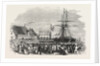 Arrival of the King of Denmark at Flensburg 1854 by Anonymous
