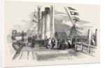 The King of Denmark Visiting Mr. Peto on Board the Cygnus. 1854 by Anonymous