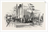 The King of Denmark Visiting Mr. Peto on Board the Cygnus. 1854 by Anonymous