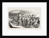 The King of Denmark Dining on Board the Cygnus. 1854 by Anonymous