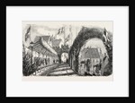 Railway Station Flensburg 1854 by Anonymous