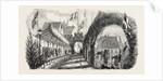 Railway Station Flensburg 1854 by Anonymous