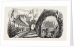 Railway Station Flensburg 1854 by Anonymous