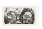 Railway Station Flensburg 1854 by Anonymous