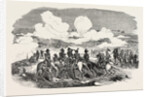 The Crimean War: Bombardment of Sebastopol. General Sir De Lacy Evans and Staff 1854 by Anonymous