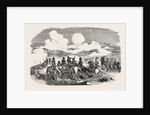 The Crimean War: Bombardment of Sebastopol. General Sir De Lacy Evans and Staff 1854 by Anonymous