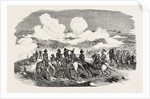 The Crimean War: Bombardment of Sebastopol. General Sir De Lacy Evans and Staff 1854 by Anonymous