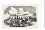 The Crimean War: Bombardment of Sebastopol. General Sir De Lacy Evans and Staff 1854 by Anonymous