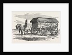 The Crimean War: Electric Telegraph for the Seat of War: The Waggon 1854 by Anonymous