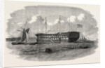 Hospital Ship Near the Seraglio at Constantinople Istanbul 1854 by Anonymous