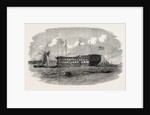 Hospital Ship Near the Seraglio at Constantinople Istanbul 1854 by Anonymous