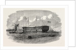 Hospital Ship Near the Seraglio at Constantinople Istanbul 1854 by Anonymous