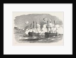 The Crimean War: The Agamemnon and Sanspareil Attacking Sebastopol 1854 by Anonymous