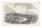 The Crimean War: The Siege of Sebastopol: Working Party of Highlanders and Sailors in the 21-Gun Battery 1854 by Anonymous