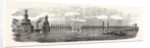 The Barrage of the Nile 1854. Some Eighteen Miles below Cairo on the Western or Rosetta Branch of the Nile Are the Works of the Barrage by Anonymous