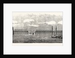 The Barrage of the Nile 1854. Some Eighteen Miles below Cairo on the Western or Rosetta Branch of the Nile Are the Works of the Barrage by Anonymous