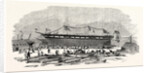 Launch of the Napoleon III at Ardrossan by Anonymous