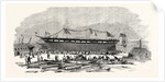 Launch of the Napoleon III at Ardrossan by Anonymous