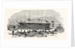 Launch of the Napoleon III at Ardrossan by Anonymous