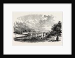 New Bridge Over the Severn at Upton 1854 by Anonymous