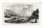 New Bridge Over the Severn at Upton 1854 by Anonymous