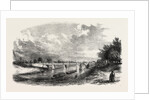 New Bridge Over the Severn at Upton 1854 by Anonymous