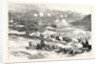 The Crimean War: The Action at Balaclava October 25. First Charge of Heavy Cavalry 1854 by Anonymous