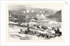 The Crimean War: The Action at Balaclava October 25. First Charge of Heavy Cavalry 1854 by Anonymous