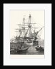 H.M. Screw Line-of-Battle Ship Caesar 90 at Portsmouth UK 1854 by Anonymous