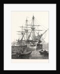 H.M. Screw Line-of-Battle Ship Caesar 90 at Portsmouth UK 1854 by Anonymous