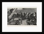 Fitting Out the Caesar Between Decks at Portsmouth UK 1854 by Anonymous