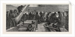 Fitting Out the Caesar Between Decks at Portsmouth UK 1854 by Anonymous