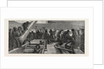 Fitting Out the Caesar Between Decks at Portsmouth UK 1854 by Anonymous