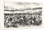 The Crimean War: The Action at Balaclava: Charge of the Scots Greys October 25 1854 by Anonymous