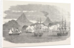 The Crimean War: Naval Attack on the Russian Fort of Petropaulovski 1854 by Anonymous