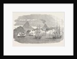 The Crimean War: Naval Attack on the Russian Fort of Petropaulovski 1854 by Anonymous
