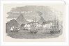 The Crimean War: Naval Attack on the Russian Fort of Petropaulovski 1854 by Anonymous