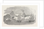 The Crimean War: Naval Attack on the Russian Fort of Petropaulovski 1854 by Anonymous