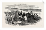 The Crimean War: Sortie of the Russians from Sebastopol General Sir De Lacy Evans and Staff 1854 by Anonymous