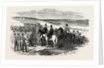 The Crimean War: Sortie of the Russians from Sebastopol General Sir De Lacy Evans and Staff 1854 by Anonymous