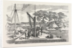 Matacong on the West Coast of Africa the Pier and Warehouses 1854 by Anonymous