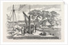 Matacong on the West Coast of Africa the Pier and Warehouses 1854 by Anonymous